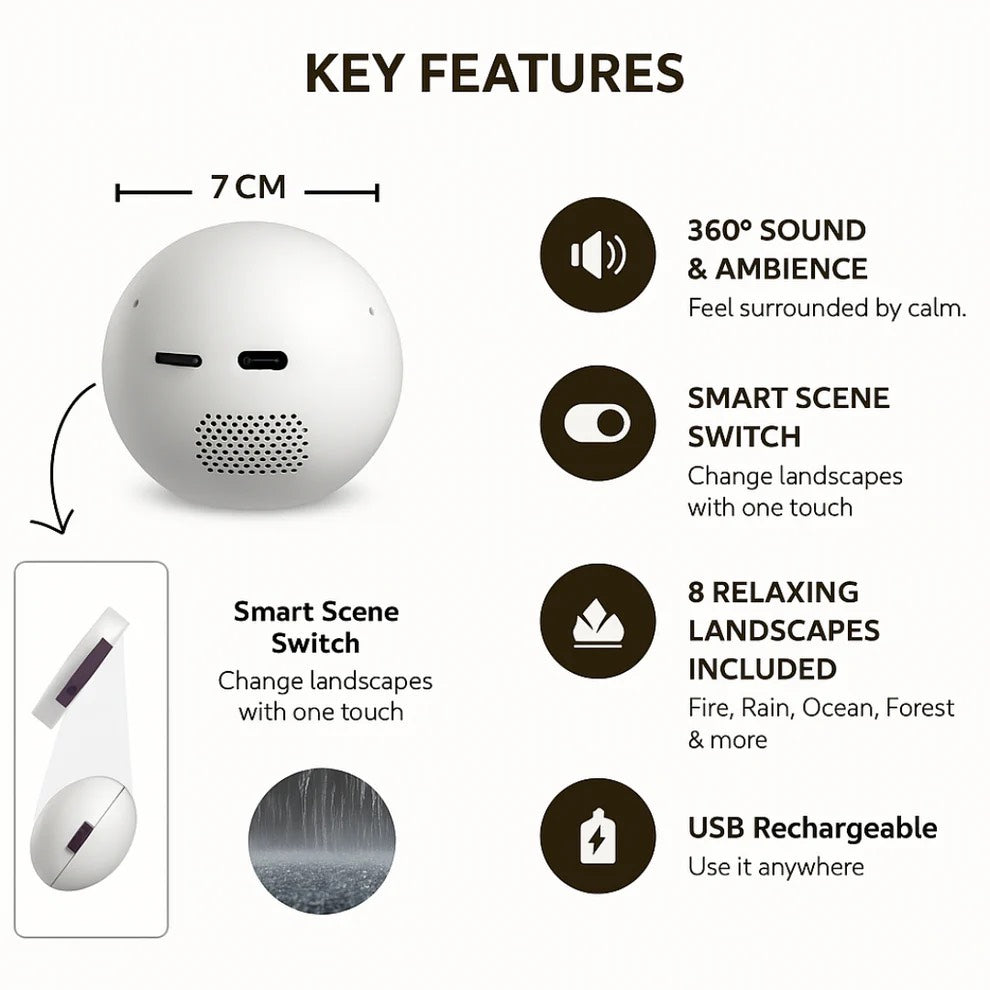 GlowyGoods™ Calming Orb